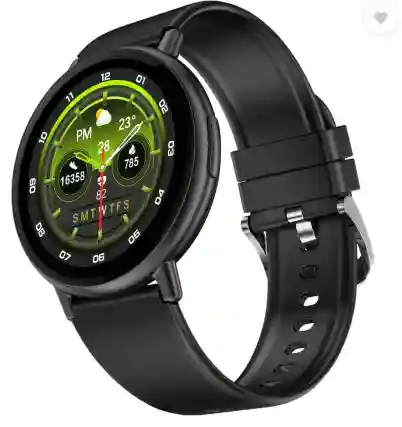 Fire-Boltt Destiny Silicon Straps, 35.3mm (1.39inch) Display, BT call, 123 sports modes Smartwatch